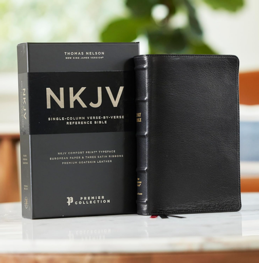 NKJV, Single-Column Reference Bible, Verse-by-verse, Red Letter, Comfort Print